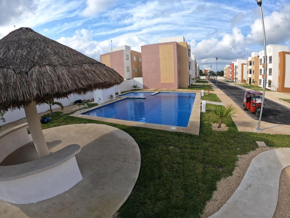 Apartamento Departamento Equipado Cancún Exterior foto