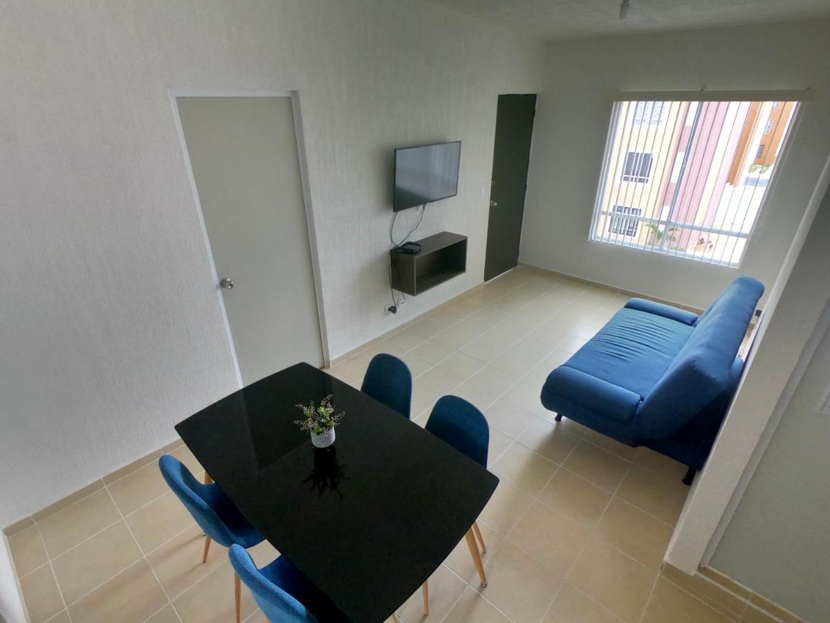 Apartamento Departamento Equipado Cancún Exterior foto